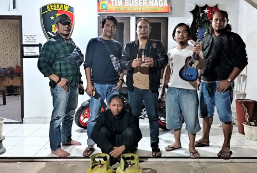 Beraksi di 15 TKP, Residivis Pencurian Akhirnya Diringkus Buser Naga