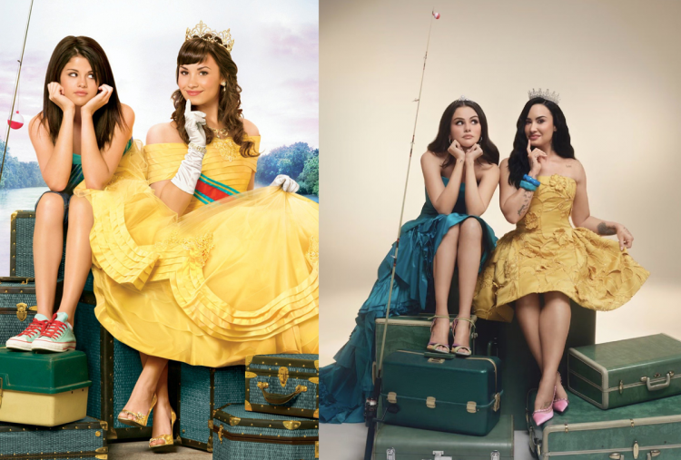 Demi Lovato dan Selena Gomez Reuni ala Film Princess Protection Program, Bikin Nostalgia Penggemar