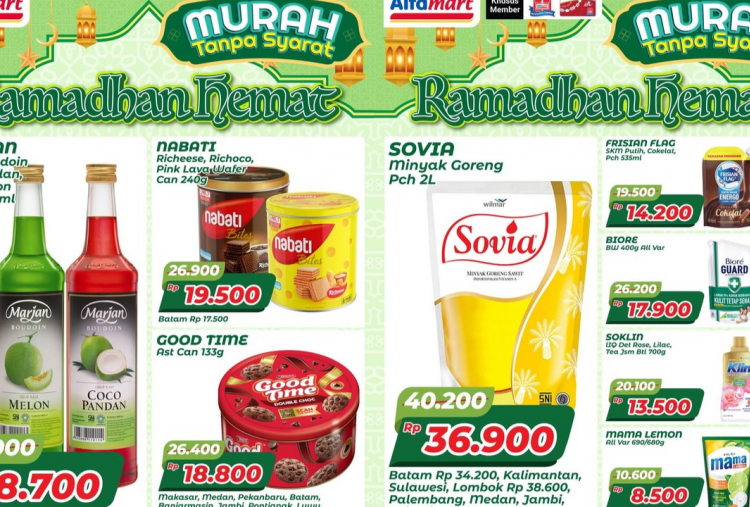 Katalog Promo JSM Alfamart 22 Februari 2026 Edisi Ramadhan, Serbu Mama Lemon hanya Rp8 Ribuan