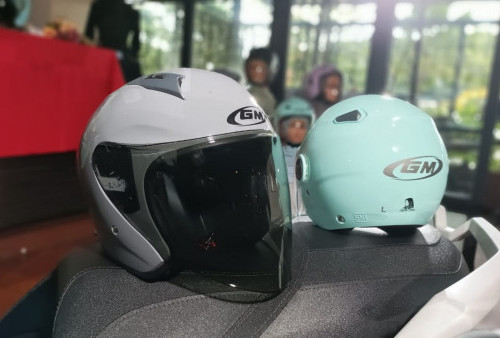 Helm GM Luncurkan G1 Series, Helm Half Face Kekinian, Cocok di Kantong Gen Z Seharga Rp 300 Ribuan