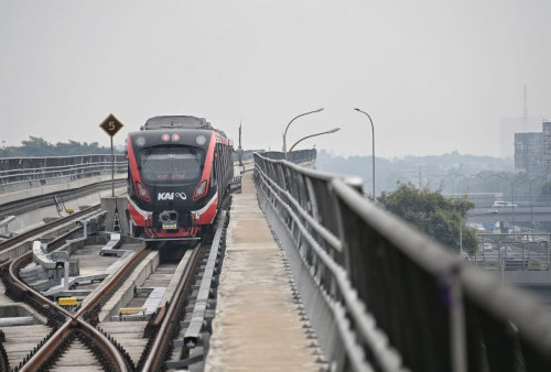 Promo Tarif Rp5 Ribu Berakhir, LRT Yakin Jumlah Penumpang Bakal Tetap Ramai