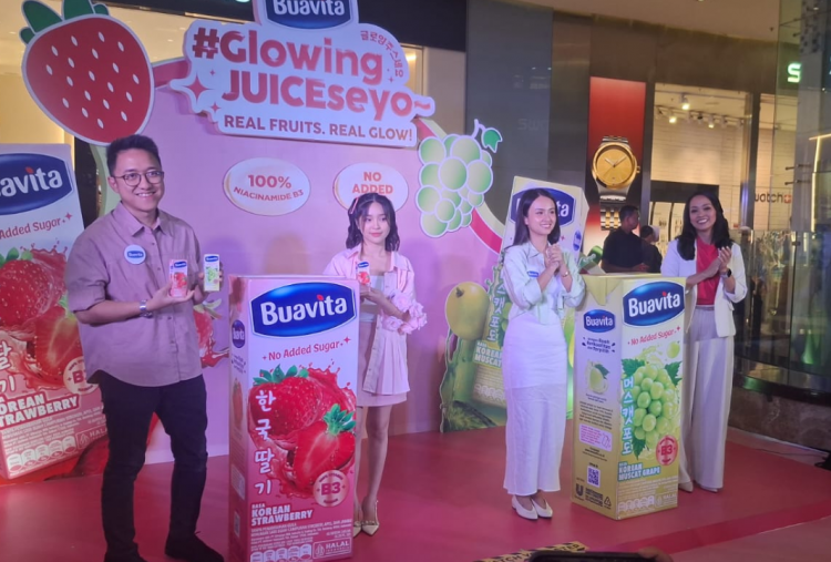 Buavita Luncurkan Varian Korean Strawberry dan Korean Muscat Grape, Tanpa Gula Tambahan dan Mengandung 100% Niacinamide B3