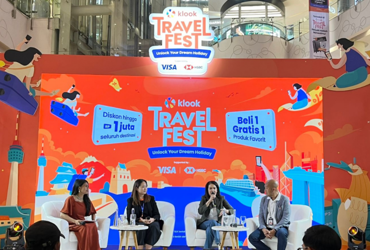 Klook Travel Fest 2025 di Jakarta, Banjir Promo Liburan Jelang Nataru dari HSBC dan Visa
