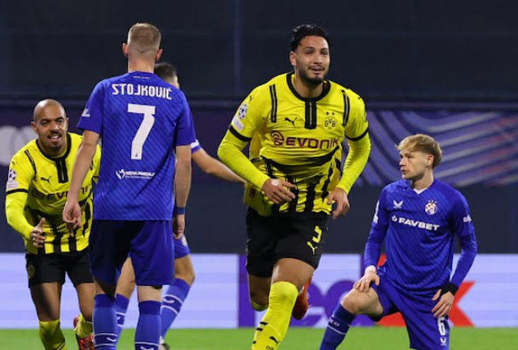 Liga Champions: Dinamo Zagreb vs Dortmund 0-3, Die Borussen Kejutkan Juara Kroasia