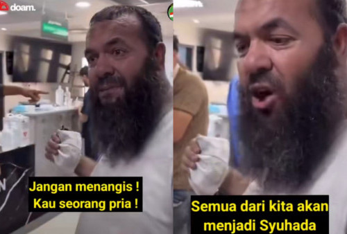 Viral! Warga Gaza Dilarang Menangis, 'Kita Semua Syuhada, Ini Tanah Jihad Untuk Fisabilillah!'