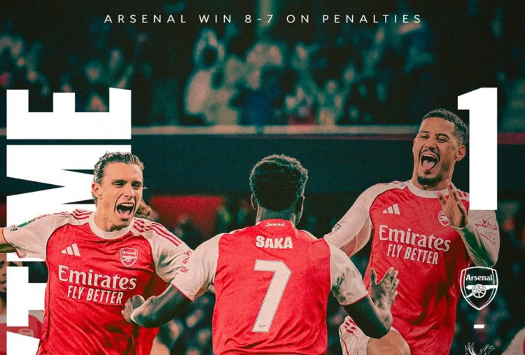 Lacroix Apes Banget! Bunuh Diri, Gagal Penalti, Arsenal Lolos ke Semifinal Piala Liga