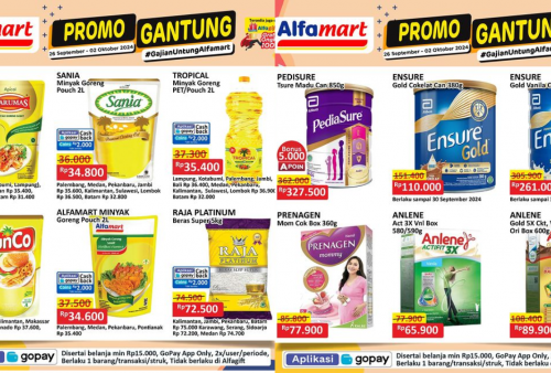 Katalog Promo Alfamart Hari Ini 29 September 2024, Minyak Mulai Rp30 Ribuan