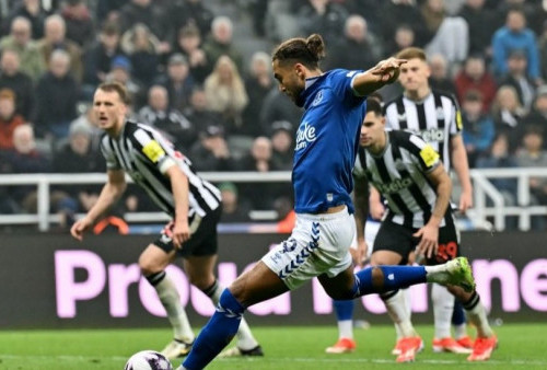 Newcastle vs Everton 1-1: Dominic Calvert-Lewin Akhiri Paceklik Gol, The Toffees Raih Satu Poin Berharga