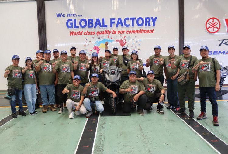 XMAX Owners Community Bali Jelajahi Pabrik Yamaha, Lihat Langsung Kualitas Produksi Mendunia
