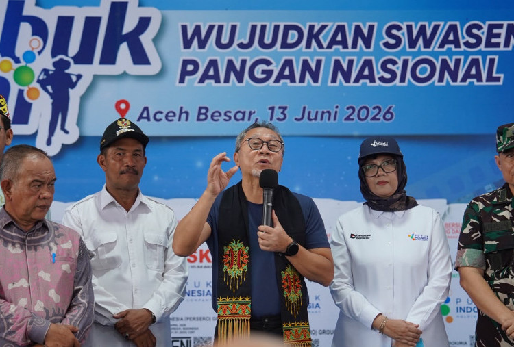 Hadiri Rembuk Tani Pupuk Indonesia di Aceh, Menko Zulhas Pastikan Pupuk Lancar