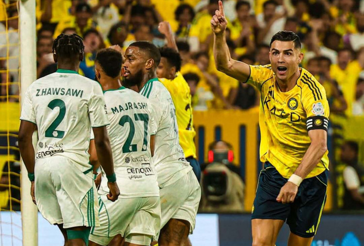 Al-Nassr vs Al-Ahli Saudi 2-0: Cristiano Ronaldo Cetak Gol ke-970, Pasukan Najd di Ambang Juara