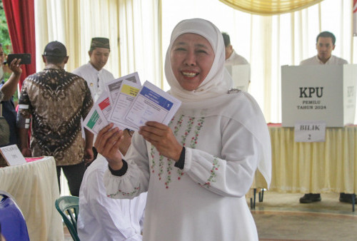 Demi Prabowo-Gibran Unggul di Jatim, Khofifah Kerahkan Muslimat Khataman Quran