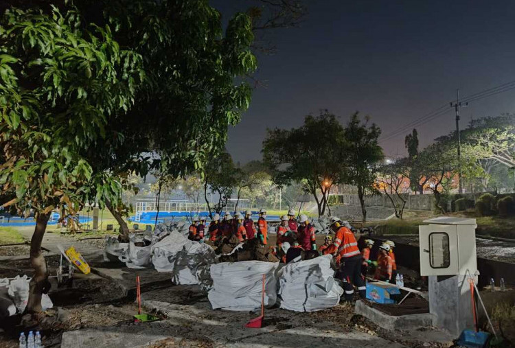 SIER Cek Dugaan Luberan Air Limbah di PIER