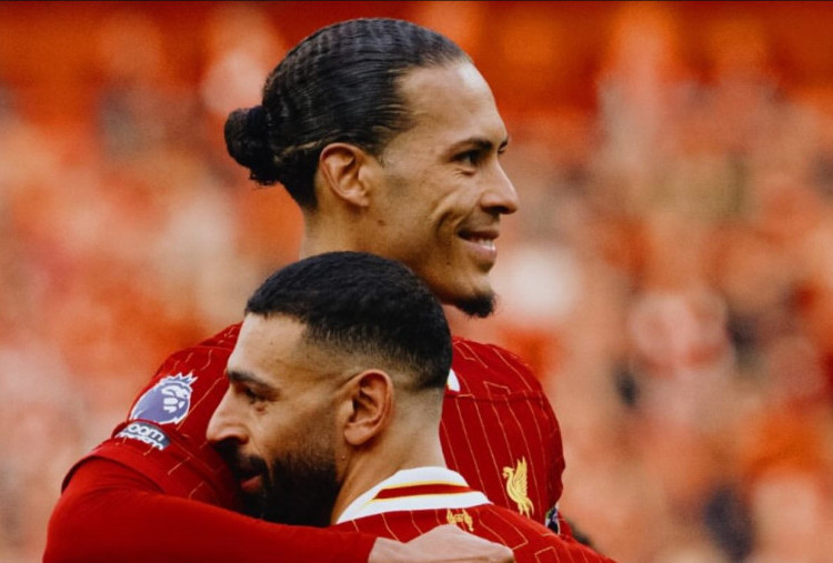Mohamed Salah dan Van Dijk Pecahkan Rekor 2 Legenda Liverpool