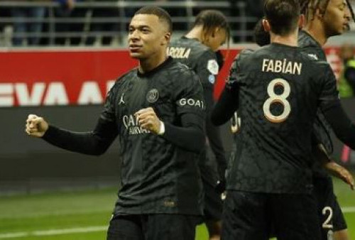 PSG 3-0 Reims: Kylian Mbappe Cetak Hattrick, Les Parisiens ke Puncak Klasemen