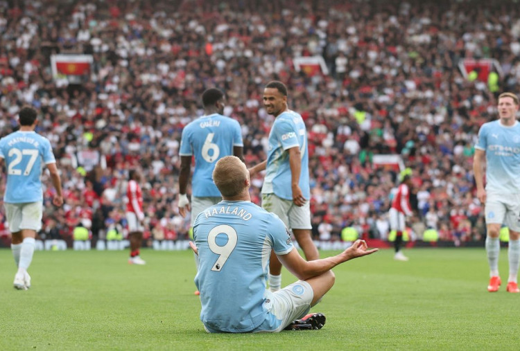 Man Utd vs Man City 0-1, Haaland Bawa 10 Pemain The Citizens Permalukan Old Trafford