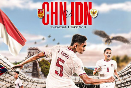 Live Streaming Indonesia vs China, Garuda Bidik Kemenangan Perdana, Tiongkok 3 Kali Kalah Beruntun