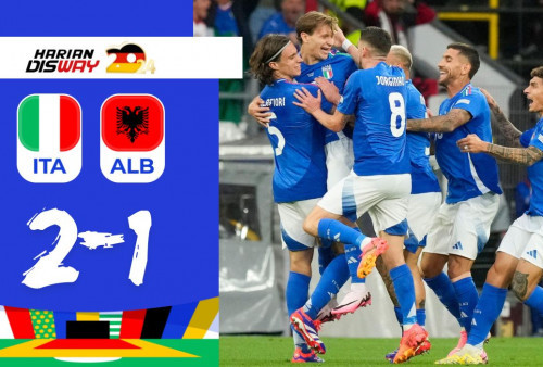 Hasil Euro 2024 Italia vs Albania: Rekor Gol Cepat Nedim Bajrami Tak Bisa Kalahkan Mentalitas Juara Eropa