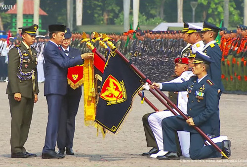 HUT TNI ke-79: Jokowi Sebut TNI Garda Terdepan dalam Menjaga Kedaulatan Negara