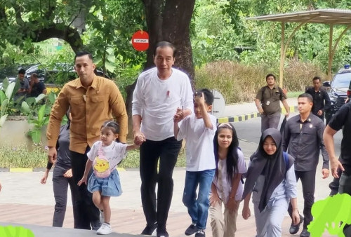 Jokowi Ajak Jan Ethes Liburan ke Solo Safari Jelang 120 Hari Pemerintahannya Berakhir