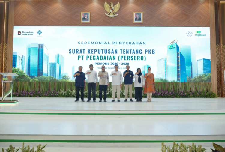Perkuat Fondasi Hubungan Industrial, PT Pegadaian Terima SK Perjanjian Kerja Bersama Periode dari Kemenaker RI