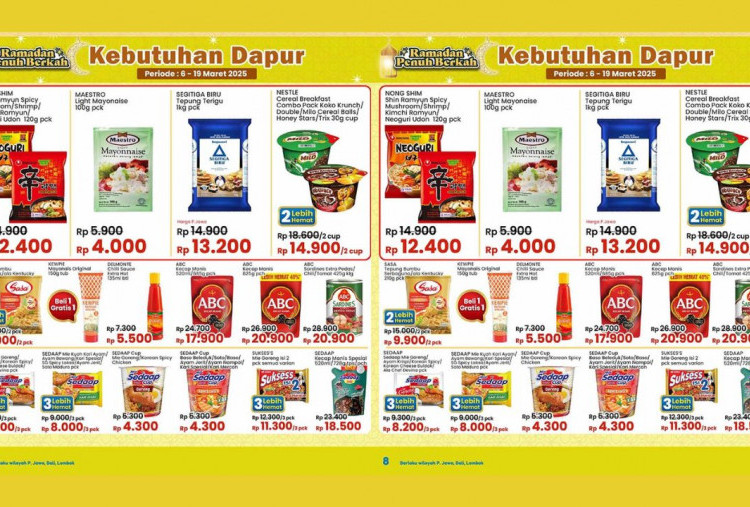 Katalog Promo JSM Indomaret 7-9 Maret 2025, Edisi Ramadan Tepung Terigu Cuma Rp13.000 Buruan Serbu!