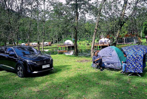 Family Camping Bersama New SUV Peugeot 5008 Active di Liburan Akhir Tahun