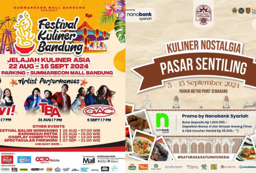 Rekomendasi Event Festival Kuliner Bulan September 2024, Ada di Jakarta, Bandung, hingga Surabaya