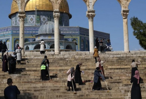 Allahuakbar! Ini Kegiatan Warga Palestina Sambut Bulan Suci Ramadan
