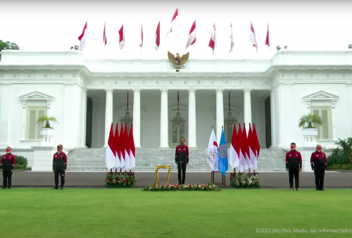 Presiden Jokowi Lepas Kontingen Indonesia untuk Sea Games XXXI 2021