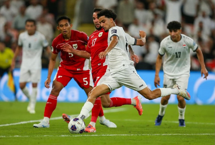 Timnas Indonesia vs Irak 0-1, Zidane Iqbal Pupuskan Harapan 280 Juta Warga Tanah Air