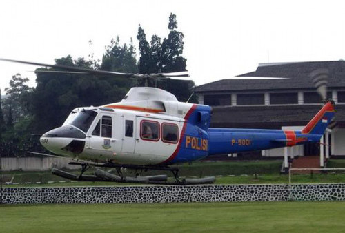 Profil Helikopter NBELL-412 P-3001 yang Jatuh saat Ditumpangi Rombongan Kapolda Jambi