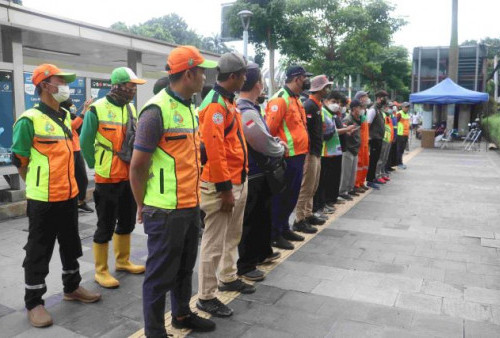 Jaga Kebersihan Car Free Night, DLH DKI Jakarta Kerahkan 820 Personel