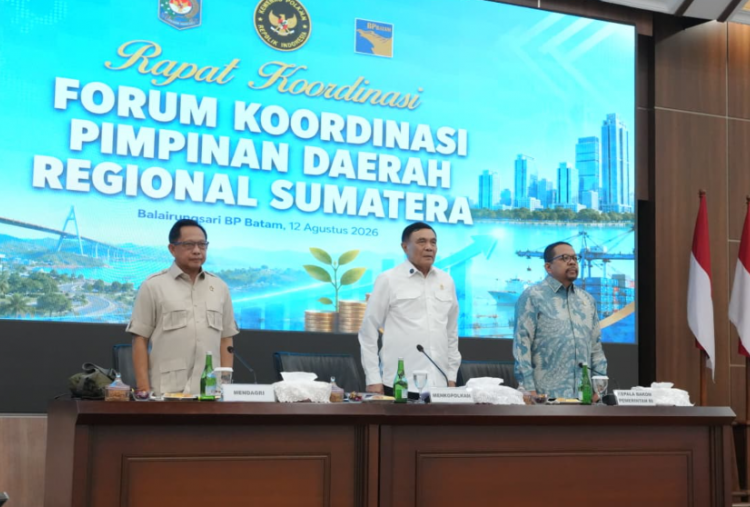Mendagri Dorong Forkopimda Sumatera Solid Jaga Pertumbuhan Ekonomi dan Stabilitas Daerah