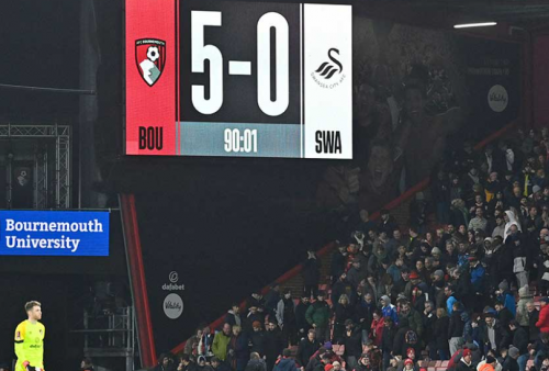Bournemouth vs Swansea 5-0: Menang Telak, The Cherries Siap Bantai Siapapun