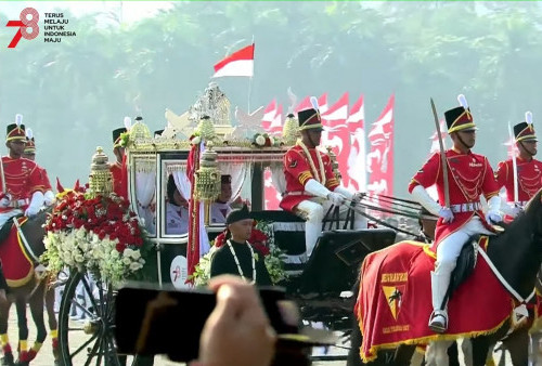 Mengenal Keistimewaan Kereta Kencana Ki Jaga Raksa, Pembawa Bendera Pusaka Merah Putih dan Teks Proklamasi Kemerdekaan Indonesia