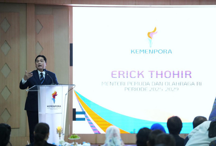 Resmi Jabat Sebagai Menpora, Erick Thohir Berjanji Adil Kepada Semua Cabor