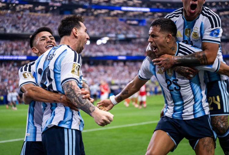 Argentina vs Austria 2-0, Messi Pecahkan Rekor dan Bawa Albiceleste ke 32 Besar