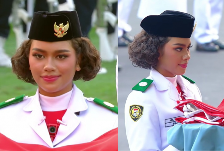 Profil Neeltje Deliana Insjowi Werimon, Pembawa Baki di Upacara Penurunan Bendera Merah Putih HUT RI ke-81