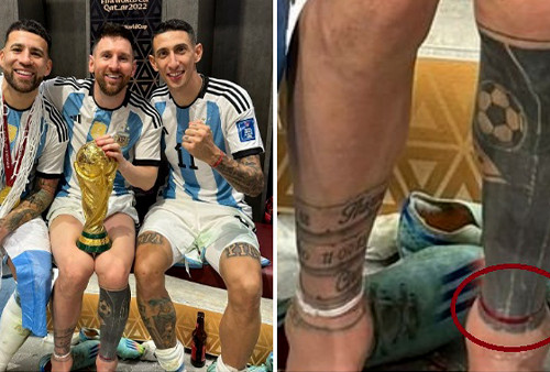 Jimat Keberuntungan Messi di Kaki Kiri Saat Bawa Argentina Juara Piala Dunia 2022, Pemiliknya Telah Meninggal Dunia