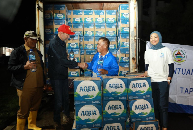 Danone Indonesia Turun Tangan Bantu Warga Terdampak Banjir dan Longsor di Tapanuli Tengah