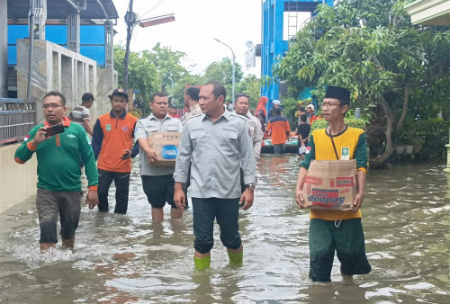 BPBD Jatim Tinjau Kondisi Warga Terdampak Banjir Pasuruan