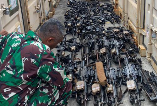 Puluhan Pucuk Senjata US Army yang Diamankan Bea Cukai Lampung Bukan Barang Selundupan