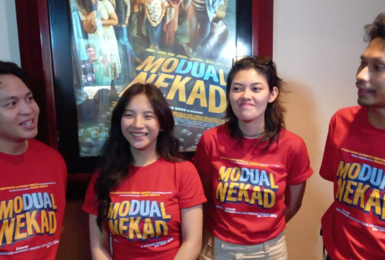 Gisella Anastasia dan Gading Rujuk Lagi di Film Komedi Modual Nekad, Penonton Nobar Terpingkal!