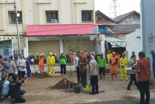 Bakal Dirubah Jadi RTH, Heru Budi Menata Kawasan Bekas Johar Baru Teater