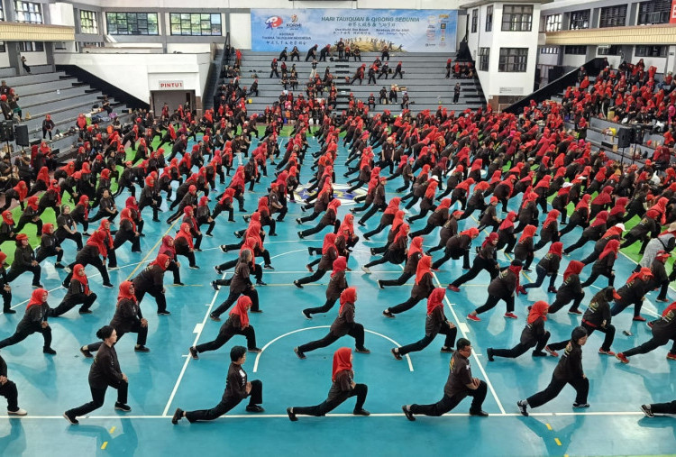 Hari Taijiquan dan Qigong Sedunia di Surabaya, 1.500 Peserta Padati Gelora Pancasila
