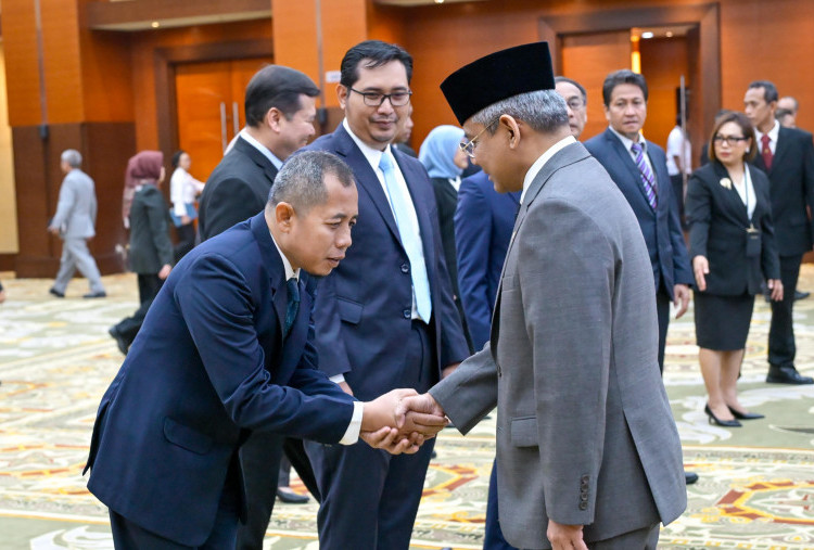 Seminggu Jadi Menkeu, Suahasil Nazara Lantik 14 Pejabat Eselon II dan Sekretariat KSSK