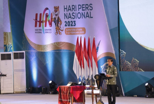 Jokowi Sebut 3 Tantangan Pers Indonesia Saat ini, 'Ini Kewaspadaan Kita Bersama'