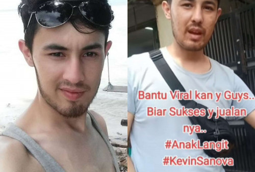Profil Kevin Sanova, Mantan Pemain Sinetron Anak Langit yang Kini Viral Saat Berjualan Roti Keliling