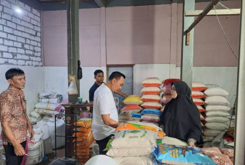 Hindari Langka Beras, Satgas Pangan Polres Lamongan Sidak Pasar 